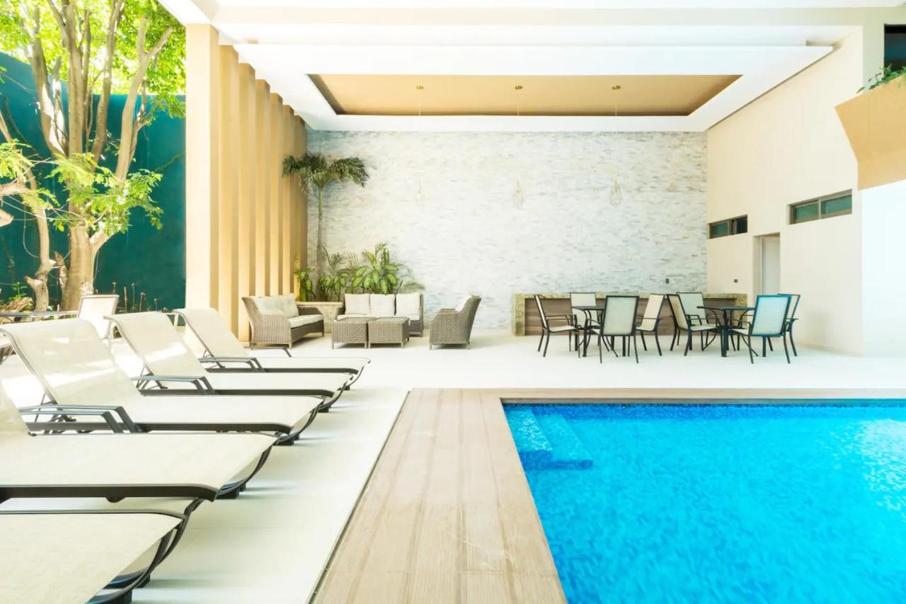 Palmarena Rooms & Residences - Long Stay Comfort With Parking, Sauna, Gym & Pool - Steps From 5Th Avenue 普拉亚卡门 外观 照片