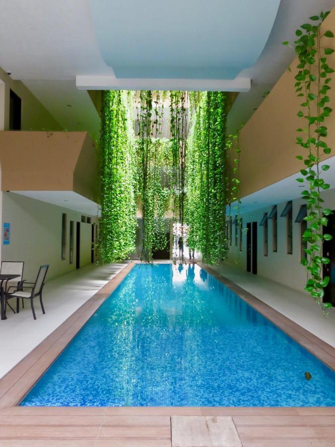 Palmarena Rooms & Residences - Long Stay Comfort With Parking, Sauna, Gym & Pool - Steps From 5Th Avenue 普拉亚卡门 外观 照片