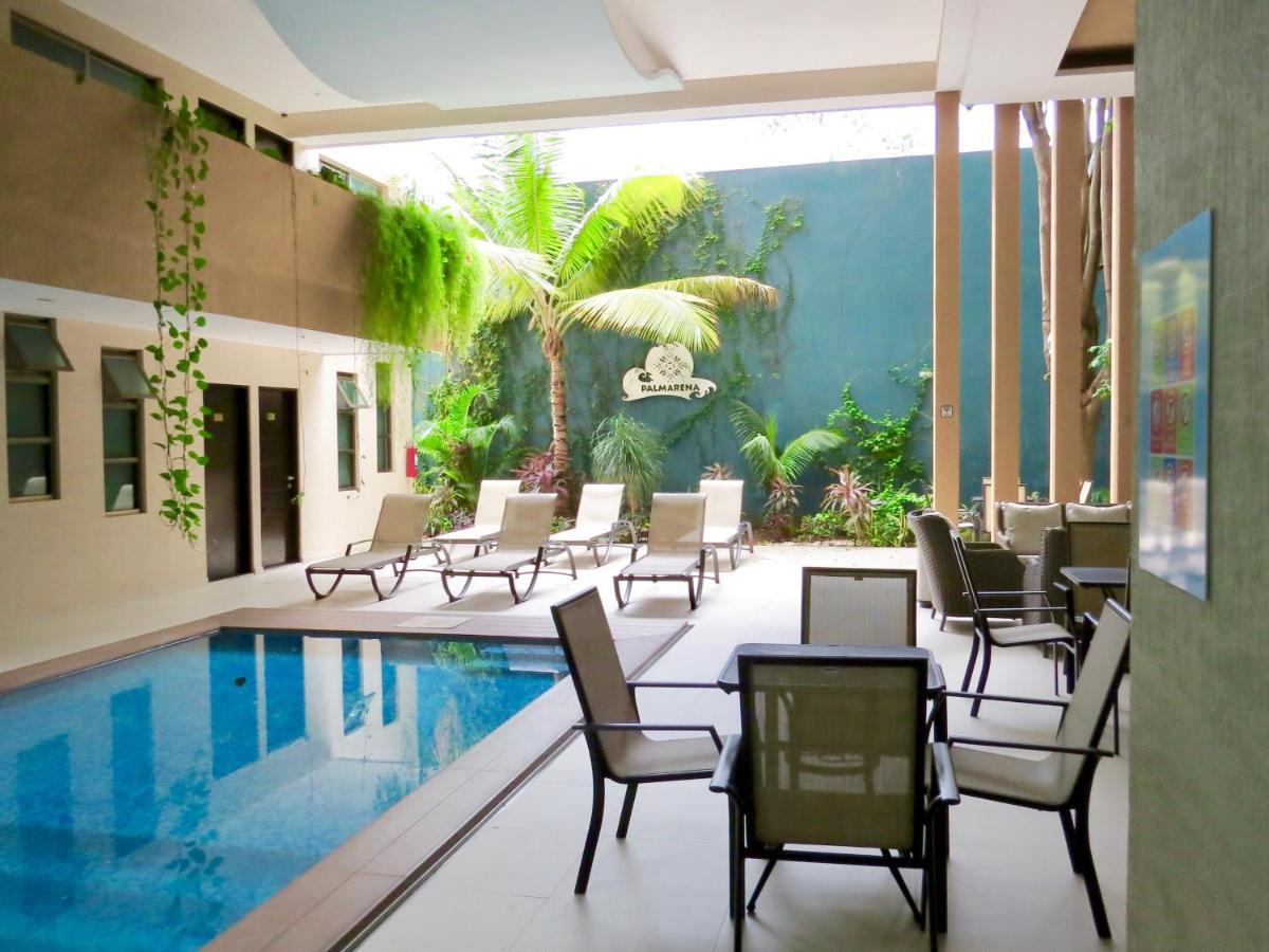 Palmarena Rooms & Residences - Long Stay Comfort With Parking, Sauna, Gym & Pool - Steps From 5Th Avenue 普拉亚卡门 外观 照片